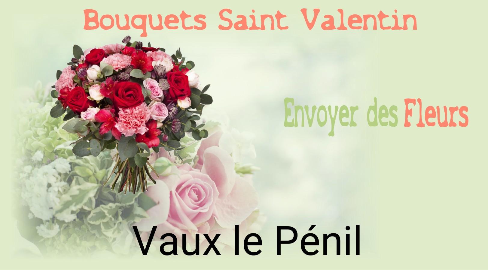Roses de Saint-Valentin livrées à Vaux-le-Pénil