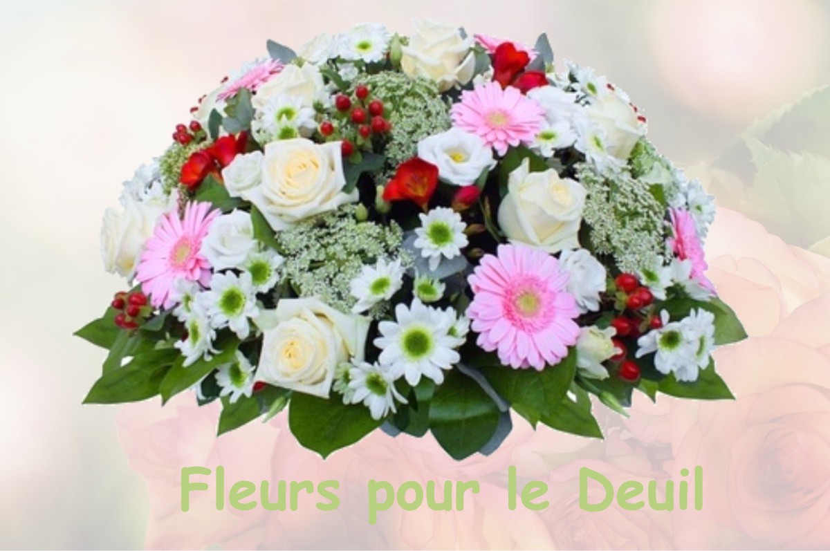 fleurs deuil VAUX-LE-PENIL